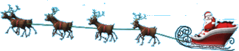 Santa and sleigh